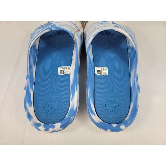 Adidas Adicane Cloud White Pulse Blue Slides Sandals Size Men 9 Womens 10 HQ9913 - Picture 3 of 10